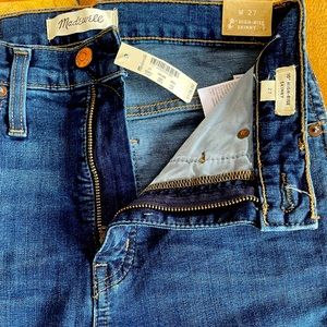 Madewell High Rise Skinny Jeans W27